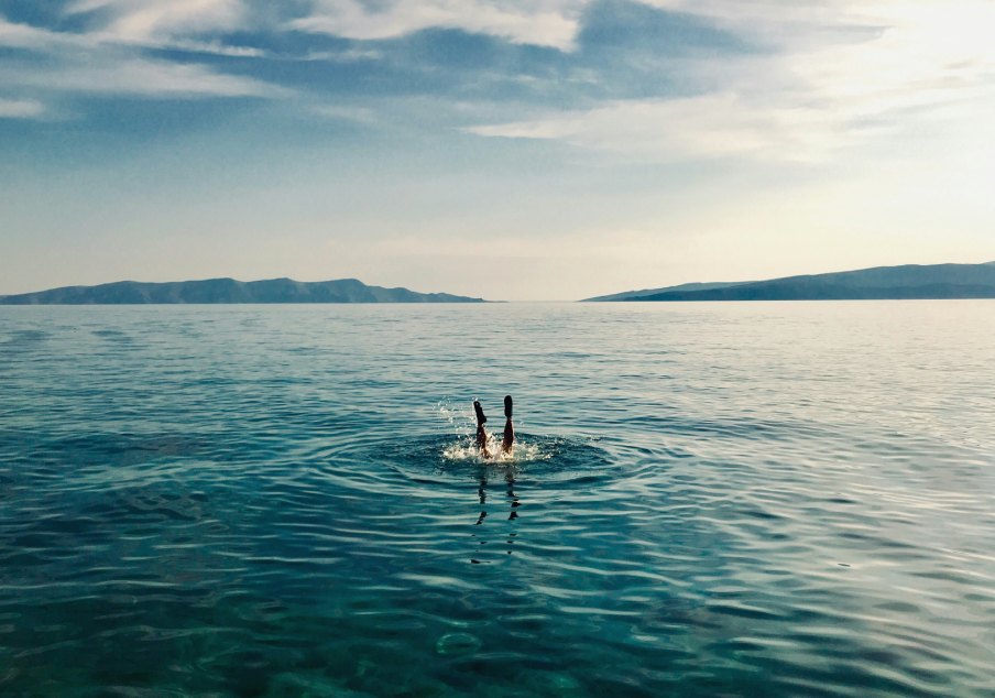 plongeon étant de thau