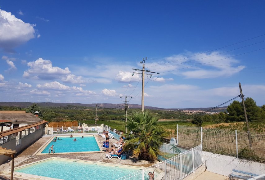 piscine camping hérault