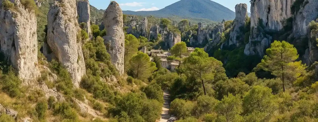 En savoir plus sur Cirque de Mourèze : balades et paysages hors norme dans l’Hérault