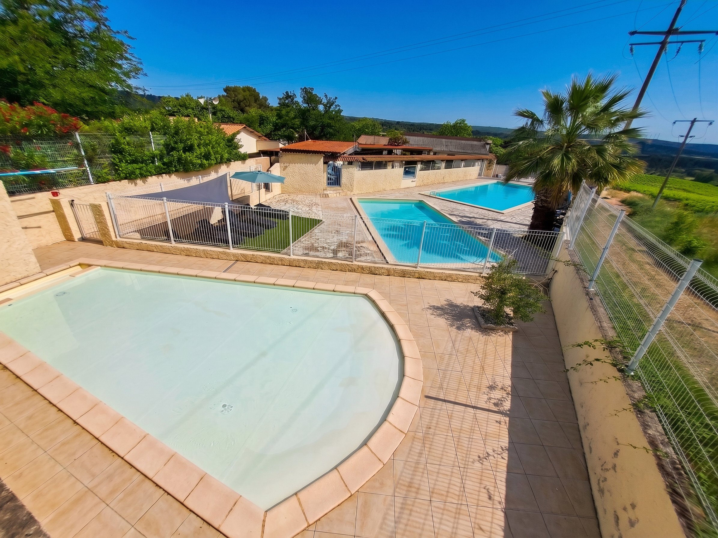 piscine camping hérault